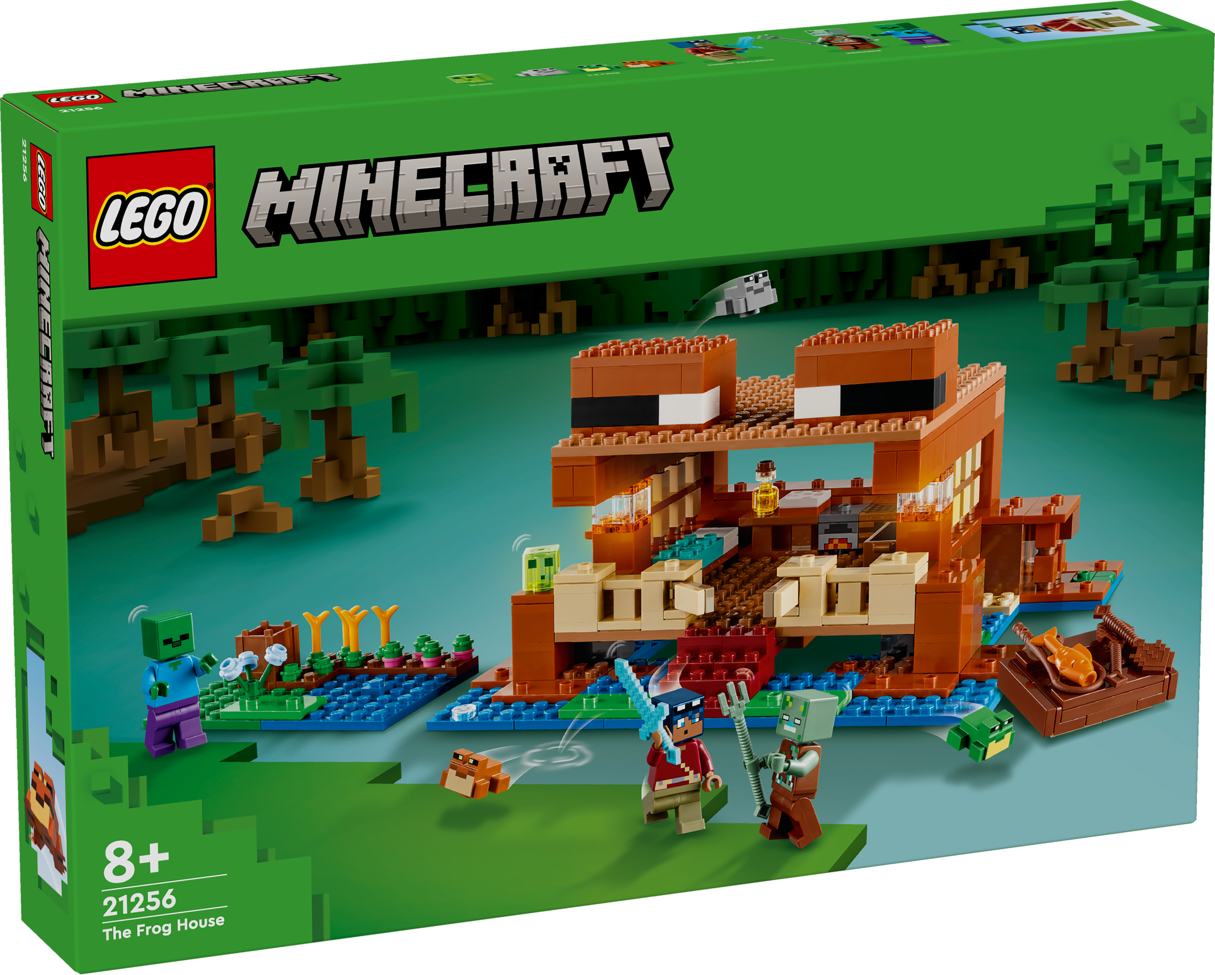 Lego Minecraft 21256 The Frog House Buildable Playset for Ages 8 & Up