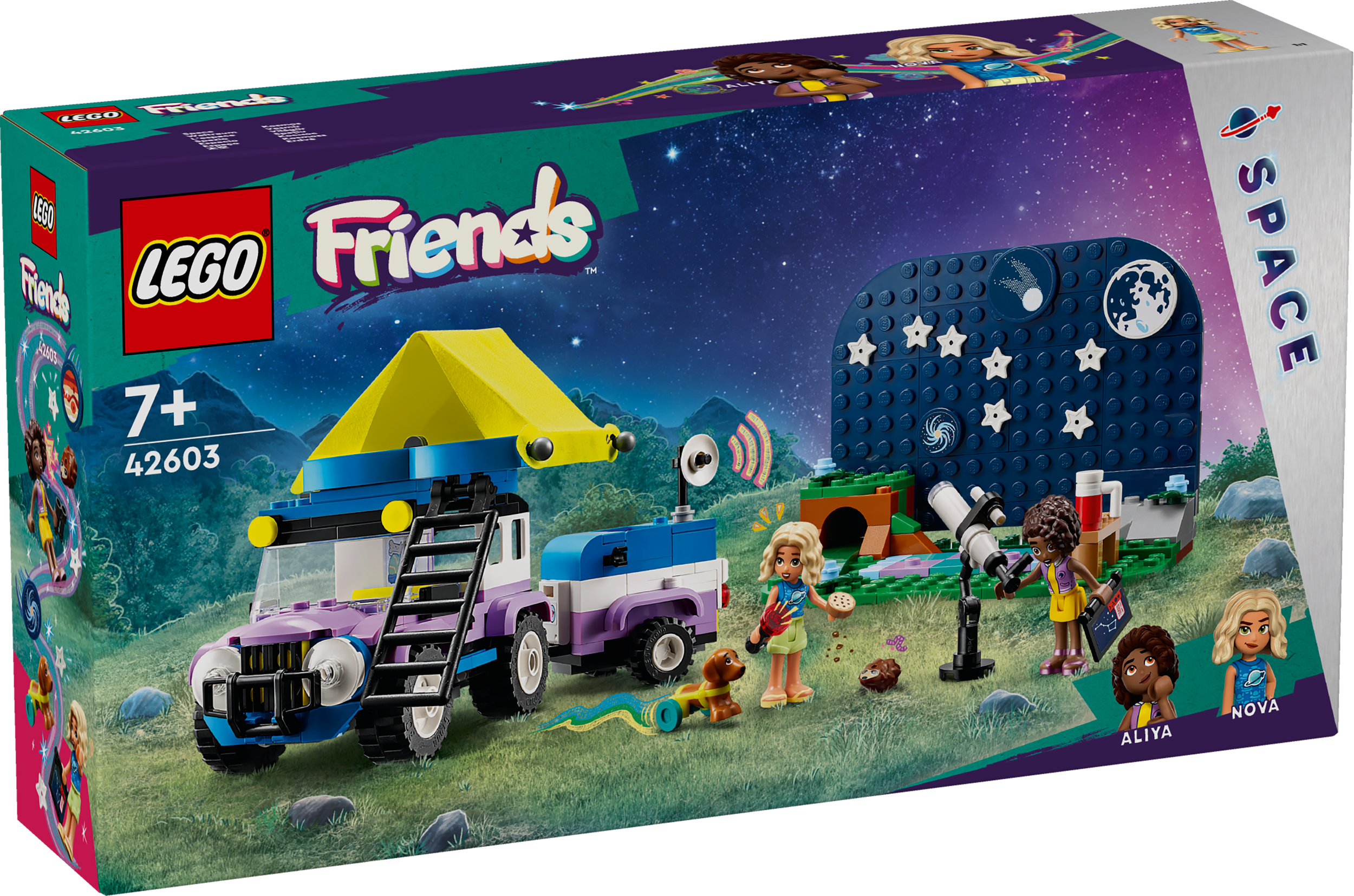 Lego Friends 42603 Stargazing Camping Vehicle Playset for Ages 7 & Up