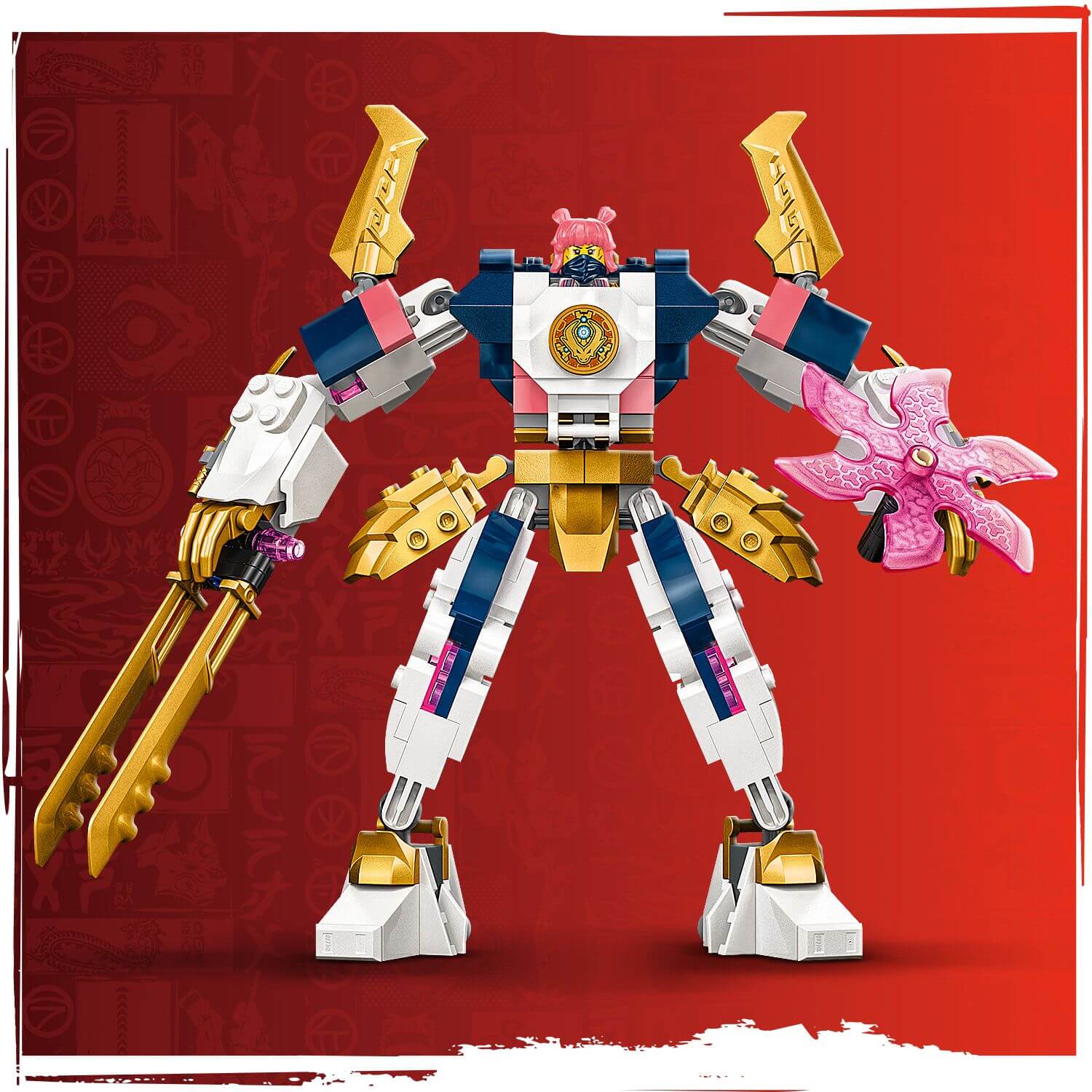 Lego Ninjago 71807 Sora's Elemental Tech Mech Playset for Ages 7 & Up