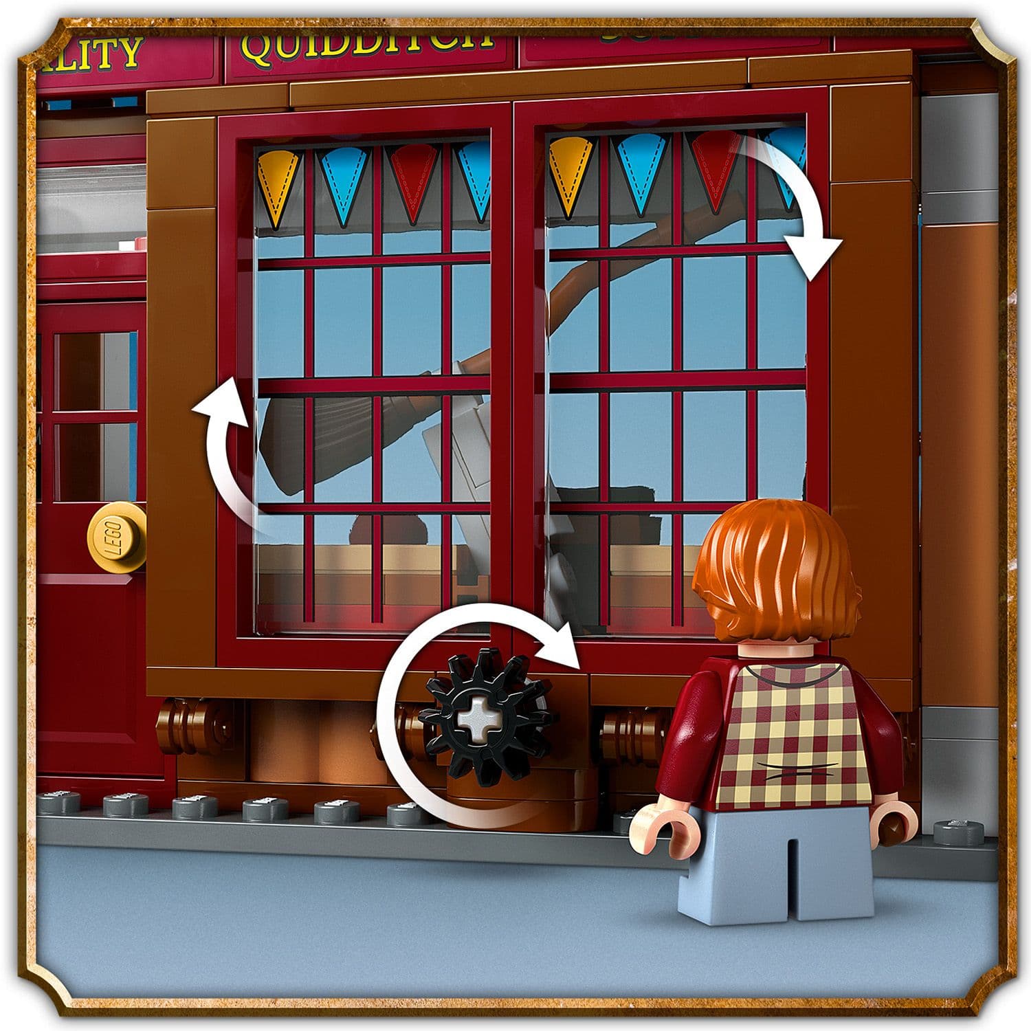 Lego Harry Potter 76452 Quality Quidditch Supplies & Ice Cream Parlour
