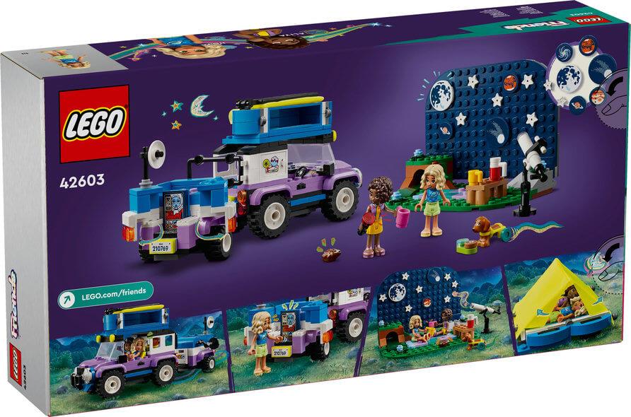 Lego Friends 42603 Stargazing Camping Vehicle Playset for Ages 7 & Up
