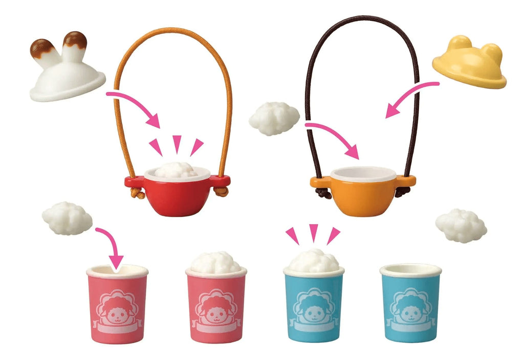 Sylvanian Families - Set da gioco con triciclo per la consegna dei popcorn per bambini dai 3 anni in su