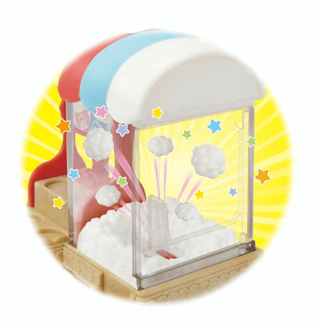 Sylvanian Families - Set da gioco con triciclo per la consegna dei popcorn per bambini dai 3 anni in su