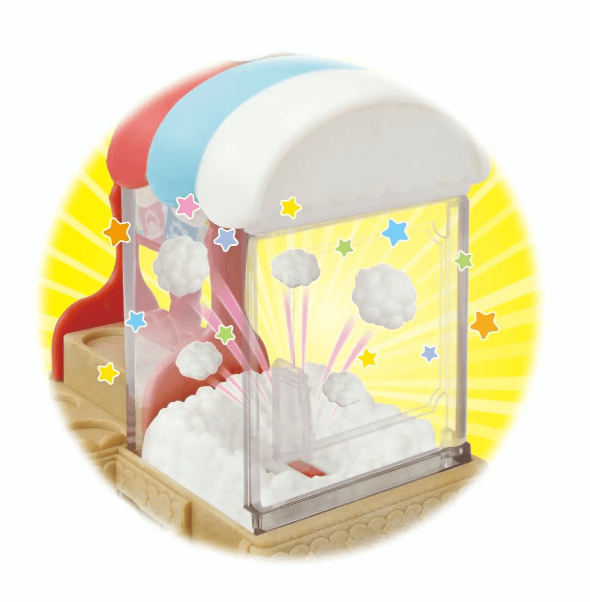 Sylvanian Families - Set da gioco con triciclo per la consegna dei popcorn per bambini dai 3 anni in su