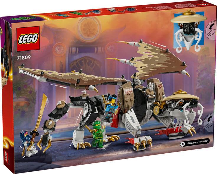 Lego Ninjago 71809 Egalt the Master Dragon V29 Toy for Ages 8 and Up