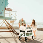 Wonderfold VW4 Volkswagen Stroller Wagon - Green