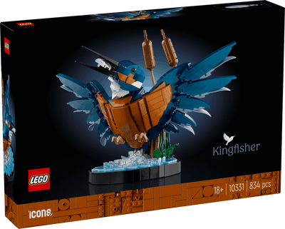 Lego Icons 10331 Kingfisher Bird Model Set for Adults Ages 18 and Up