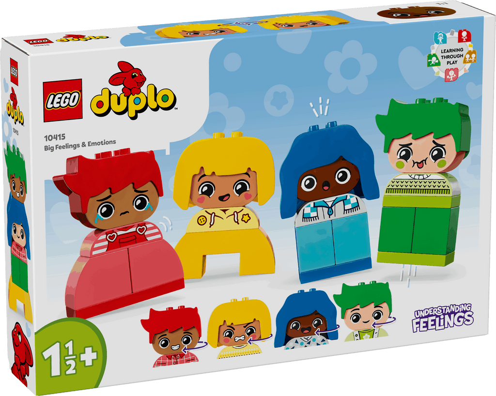 Lego Duplo 10415 My First Big Feelings & Emotions for Ages 18M and Up