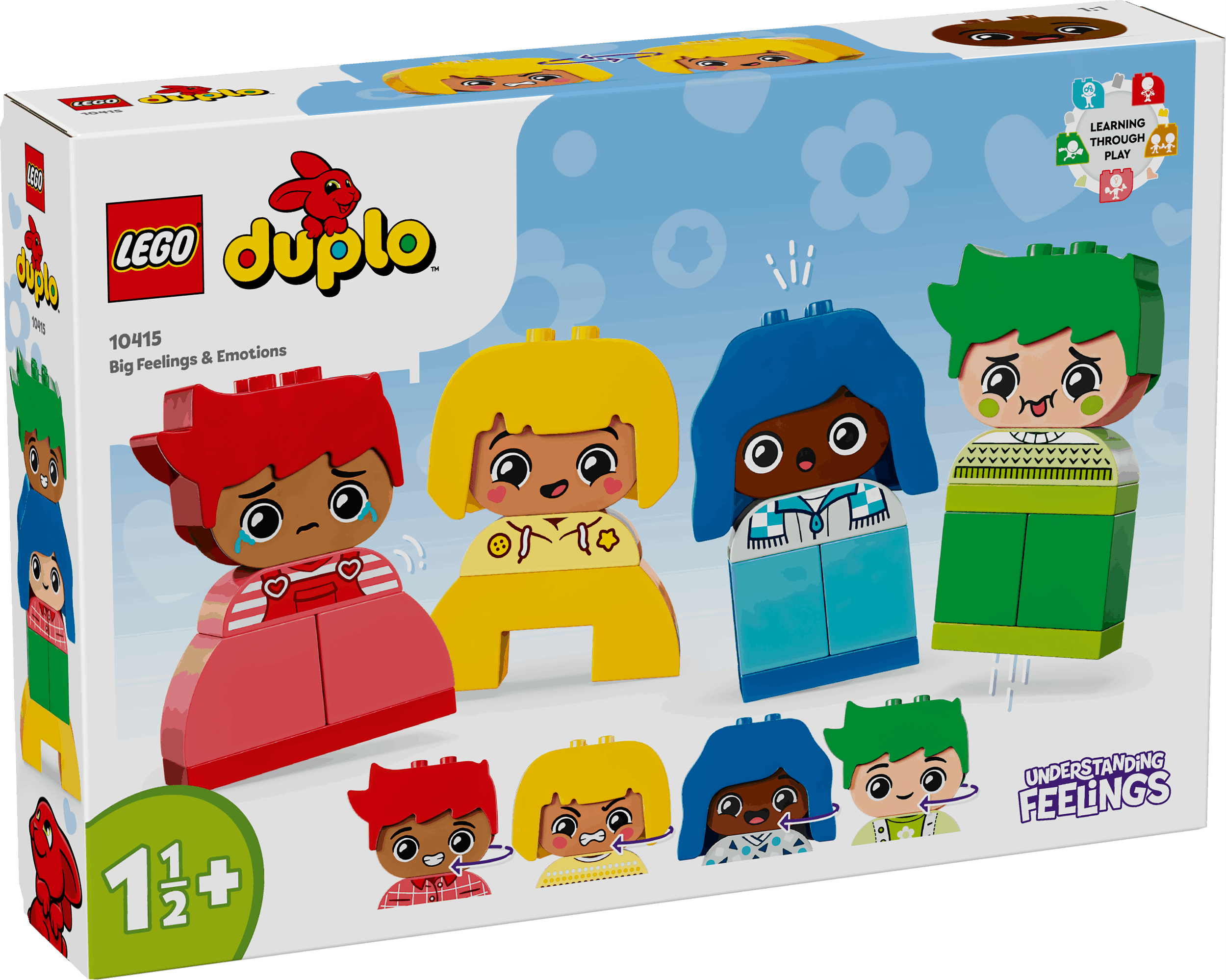 Lego Duplo 10415 My First Big Feelings & Emotions for Ages 18M and Up