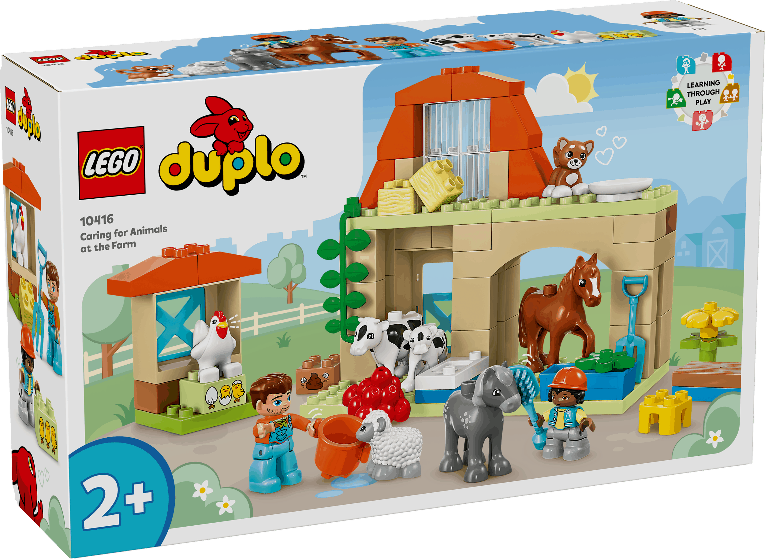 Lego Duplo Town 10416 Caring for Animals at the Farm for Ages 2 and Up