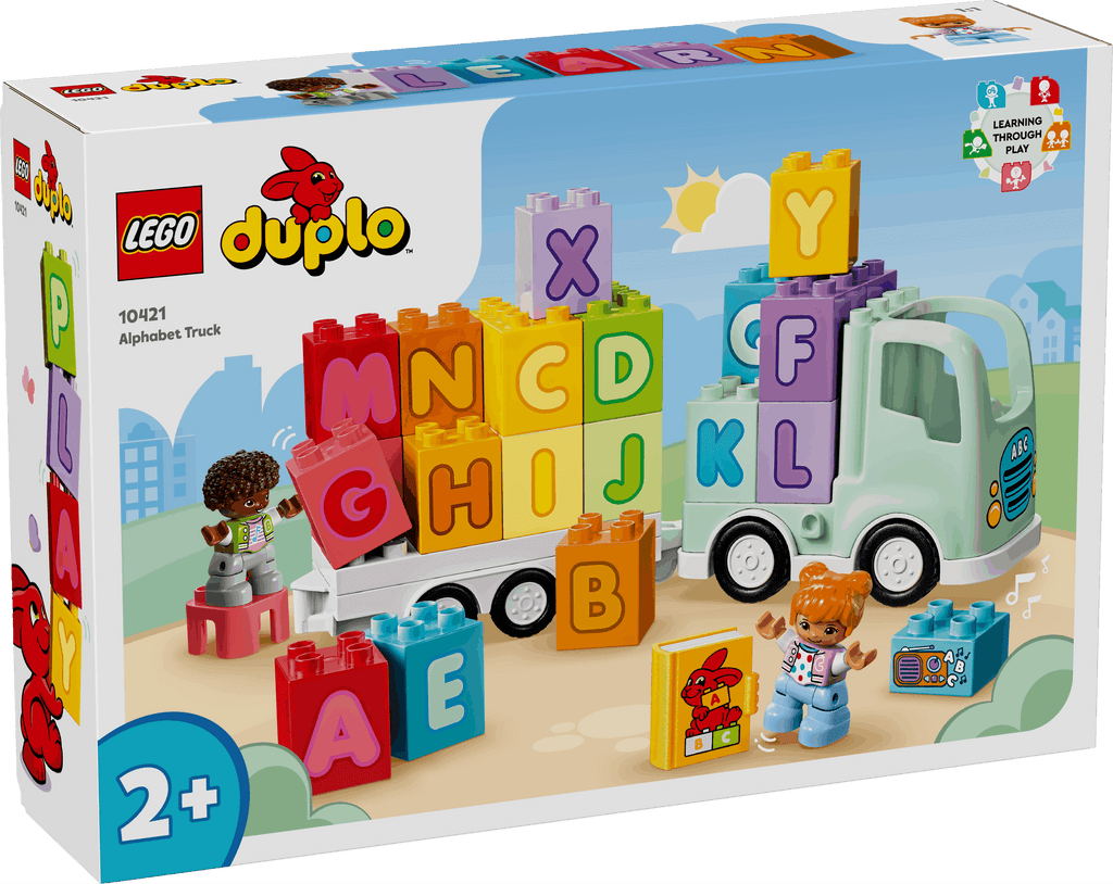 Lego Duplo Town 10421 Alphabet Truck Playset for Toddlers Ages 2 & Up