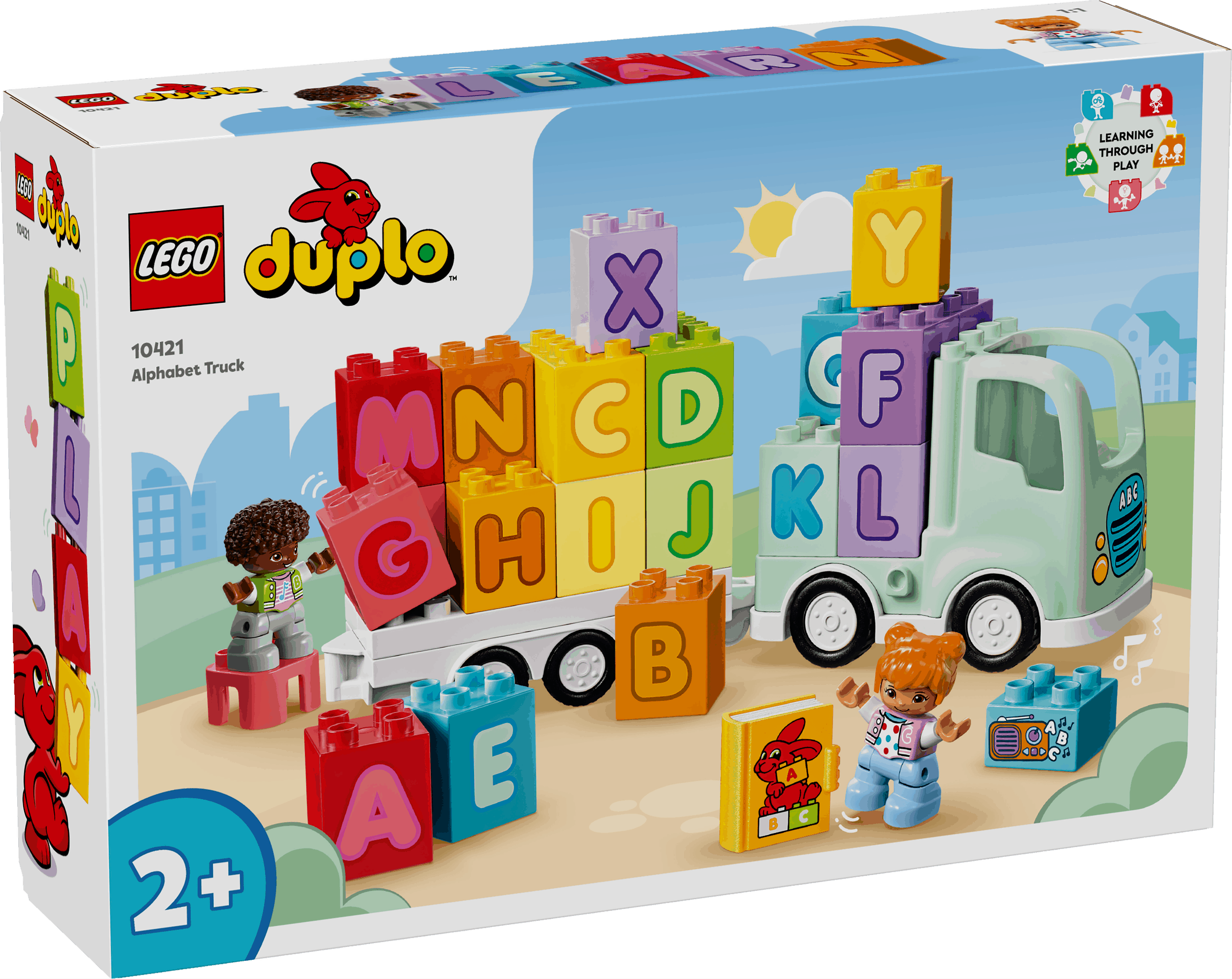 Lego Duplo Town 10421 Alphabet Truck Playset for Toddlers Ages 2 & Up