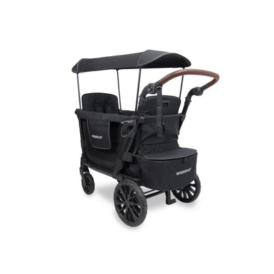 Wonderfold L2 Quad Stroller Wagon - Black