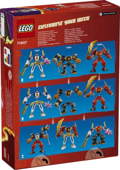 Lego Ninjago 71807 Sora's Elemental Tech Mech Playset for Ages 7 & Up