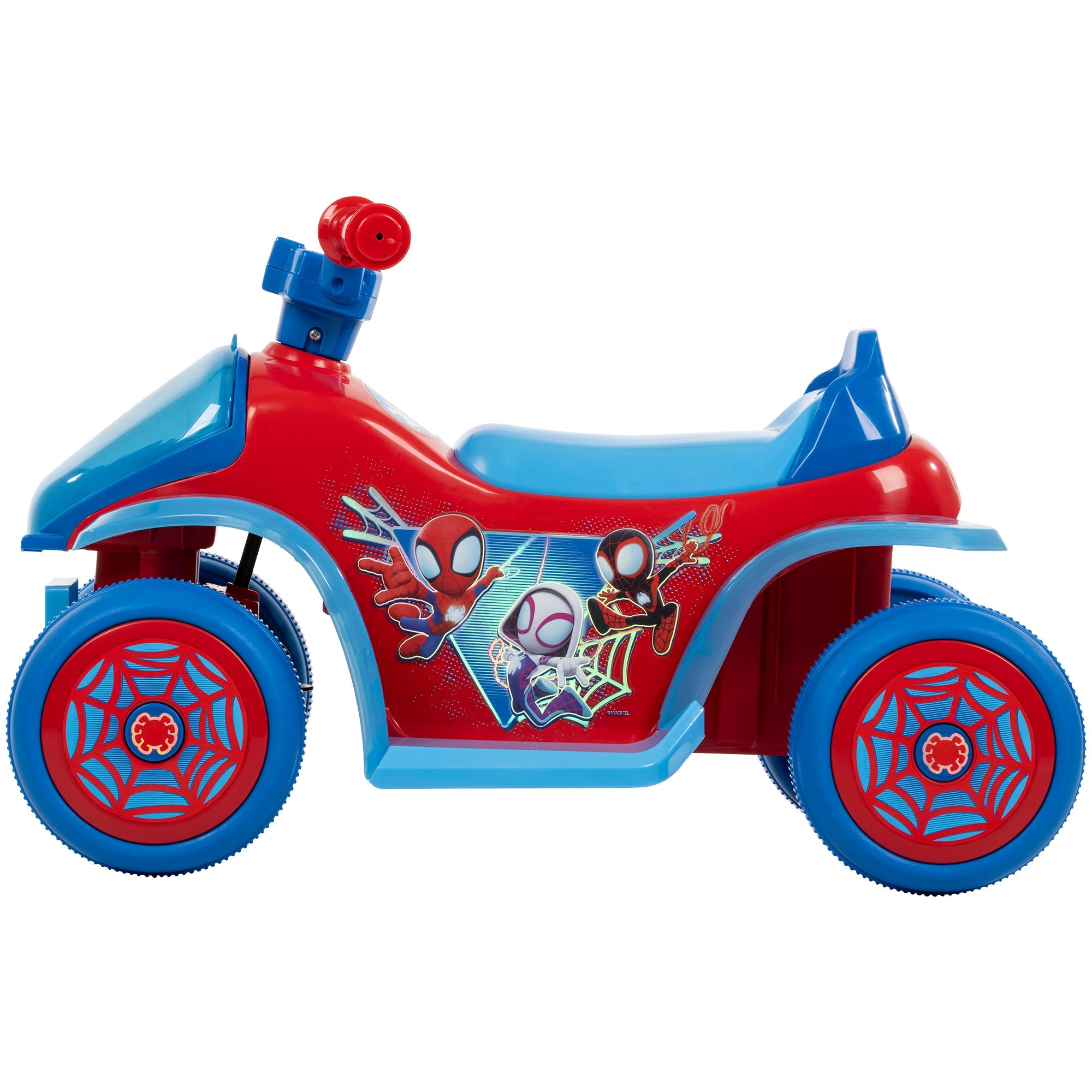 Spiderman Kids Electric Quad Bike - 6V Ride-On Toy for Toddlers