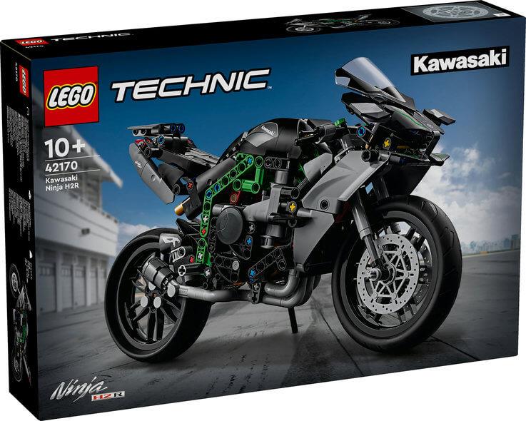 Lego Technic 42170 Kawasaki Ninja H2R Motorcycle Kit for Ages 10 & Up