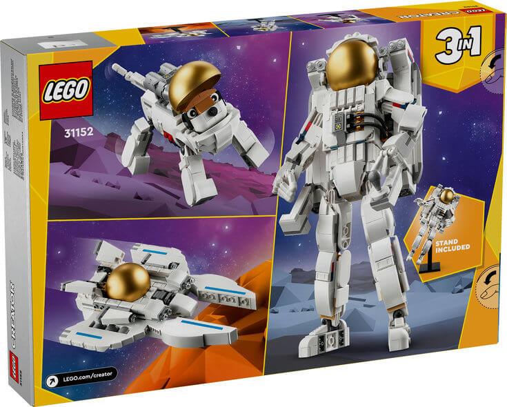 Lego Creator 3 in 1 31152 Space Astronaut Playset for Ages 9 and Up