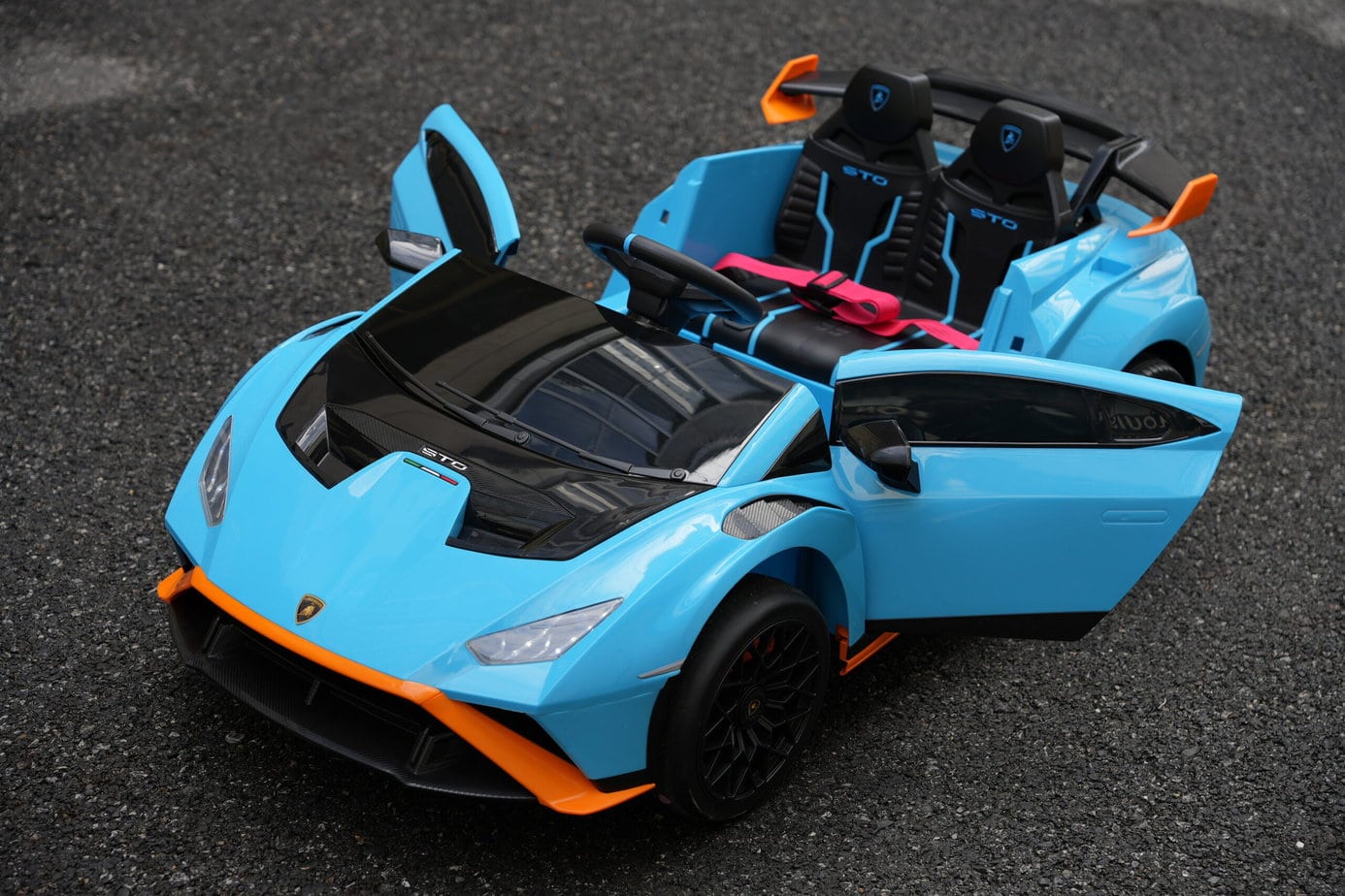 Lamborghini STO Kids Ride on Car with Drift Option