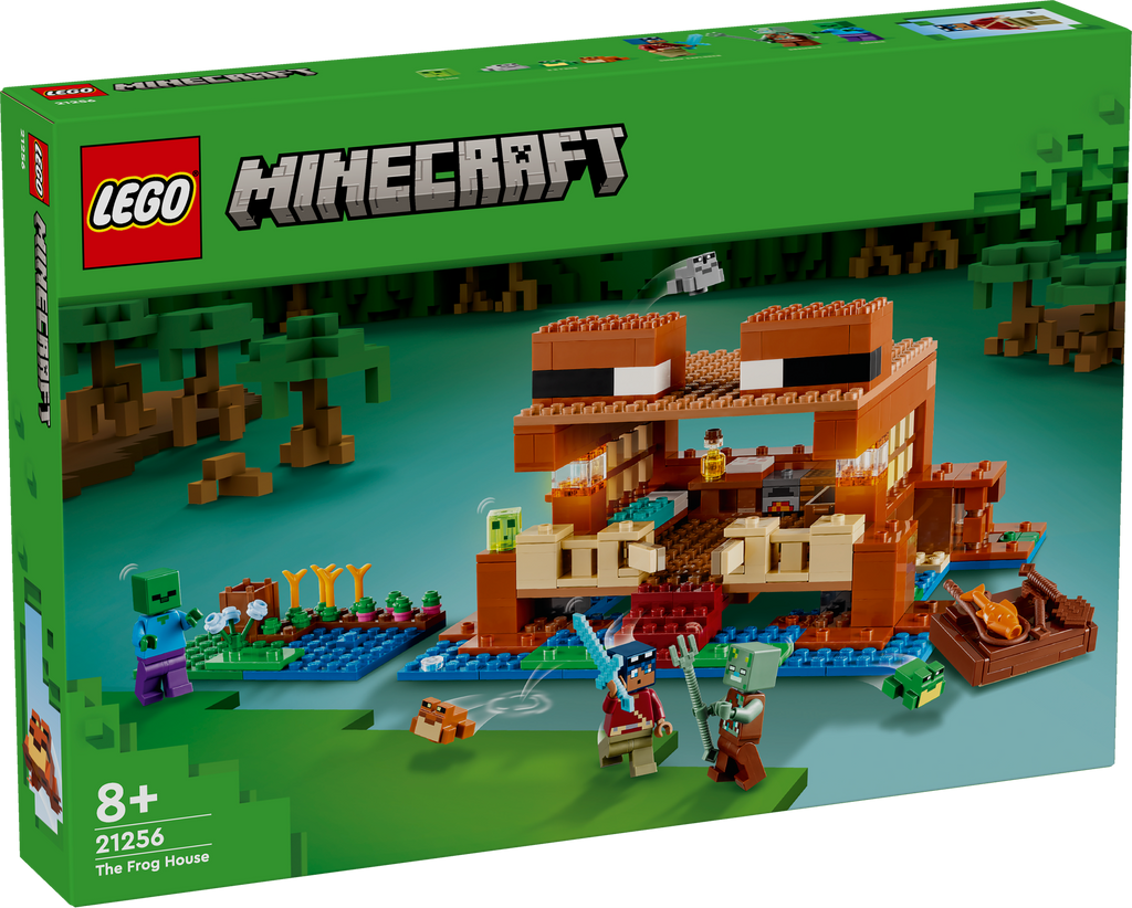 Lego Minecraft 21256 The Frog House Buildable Playset for Ages 8 & Up