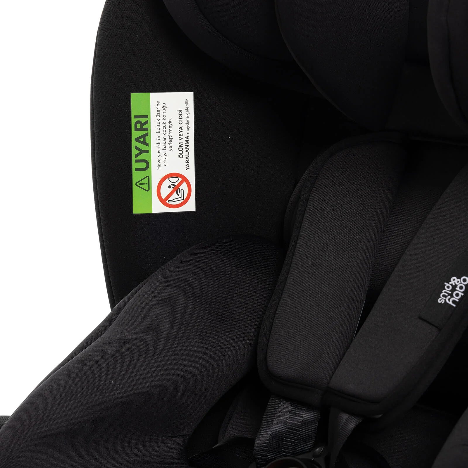 baby plus Orbitfix Group 0+/1/2/3 (Birt to 12 Years) Car Seat - Black