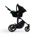 Kinderkraft 3-in-1 Mink Pro Prime 2 Travel System with Car Seat - Venezian Black
