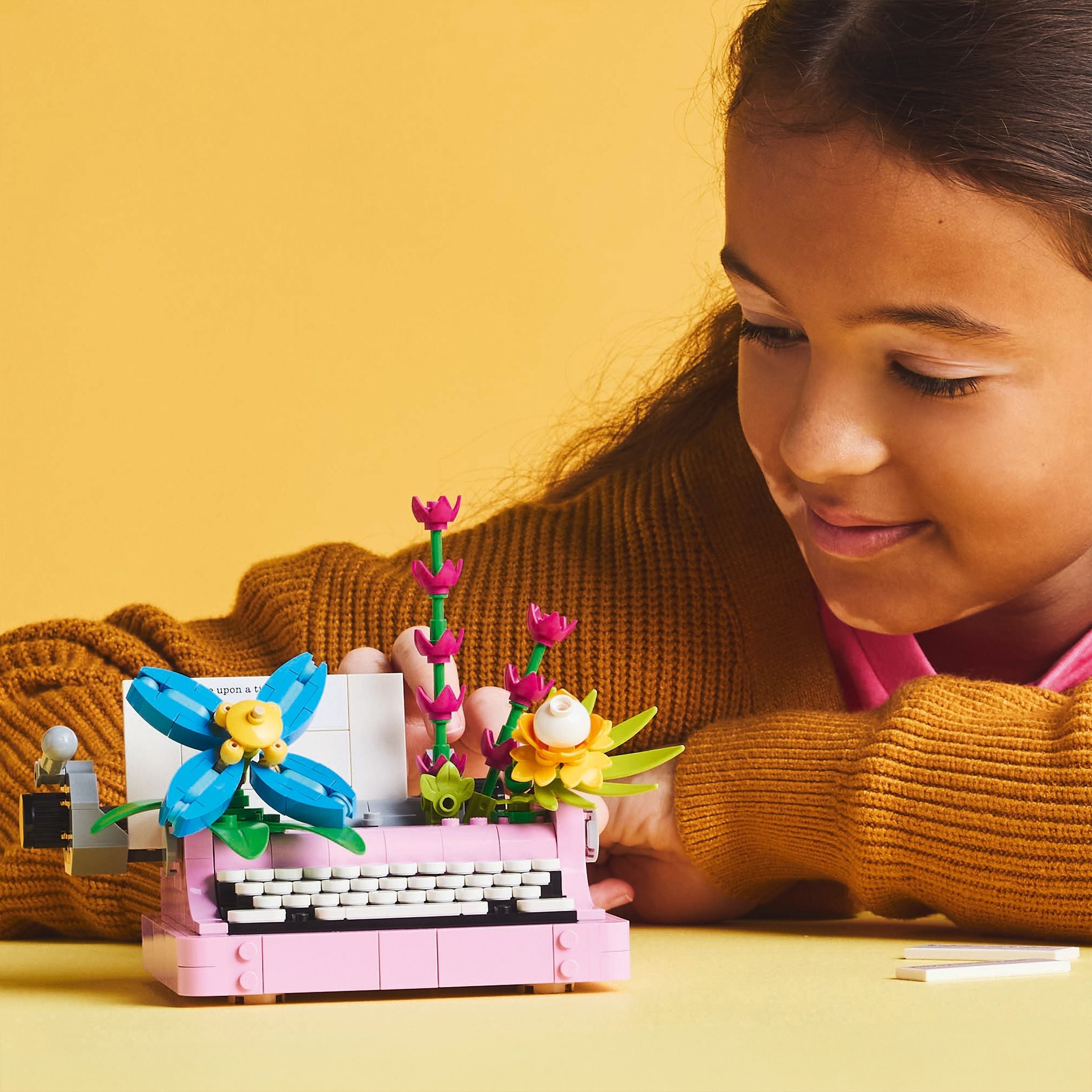 Lego Creator 3 in 1 31169 Typewriter with Flowers for Ages 8 and Up