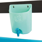 TP Toys, Early Fun Mud Kitchen Playhouse Accessory, Bolt on Mud Kitchen Attachement for a Playhouse, Includes Water Butt, Splash Tub, Pans, Mixing Whisk, Messy Play, 31 x 55 x 56 cm