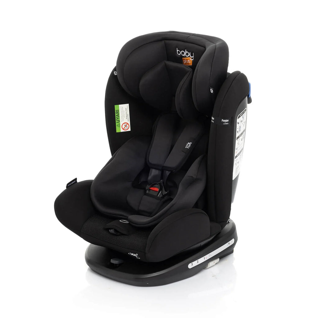 baby plus Orbitfix Group 0+/1/2/3 (Birt to 12 Years) Car Seat - Black