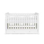 Ickle Bubba Snowdon Classic Cot Bed White - Without Mattress