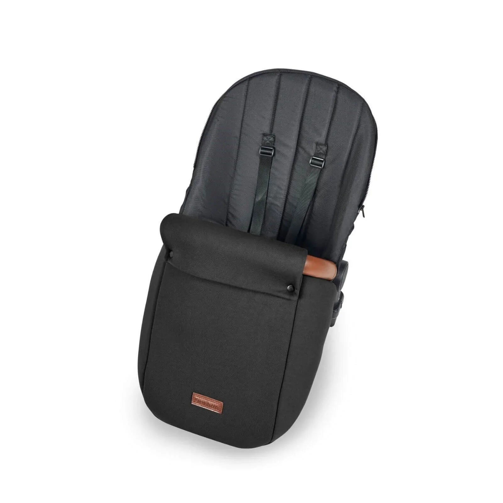 Ickle Bubba Stomp Luxe 2-in-1 Pushchair & Carrycot - Black/Midnight/Tan