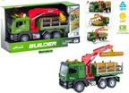 1:10 Scale Tree Log Carrier Truck – Wenyi Builder Series
