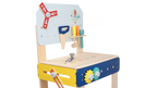 Master Workbench Adjustable Wooden Tool Bench with Play Tools for Kids 3+