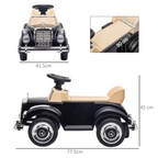 AIYAPLAY Ride on Sliding Car Foot to Floor Mercedes-Benz 300S Licensed for Kids