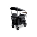 Wonderfold L2 Quad Stroller Wagon - Black