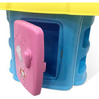 Smoby Mi Cocina Peppa Pig Ecoiffier Children's Kitchen with 13 Accessories, 100% Official License, Boys Girls from 18 Months (1711), Multicoloured, 60.5 x 42.7 x 24.6