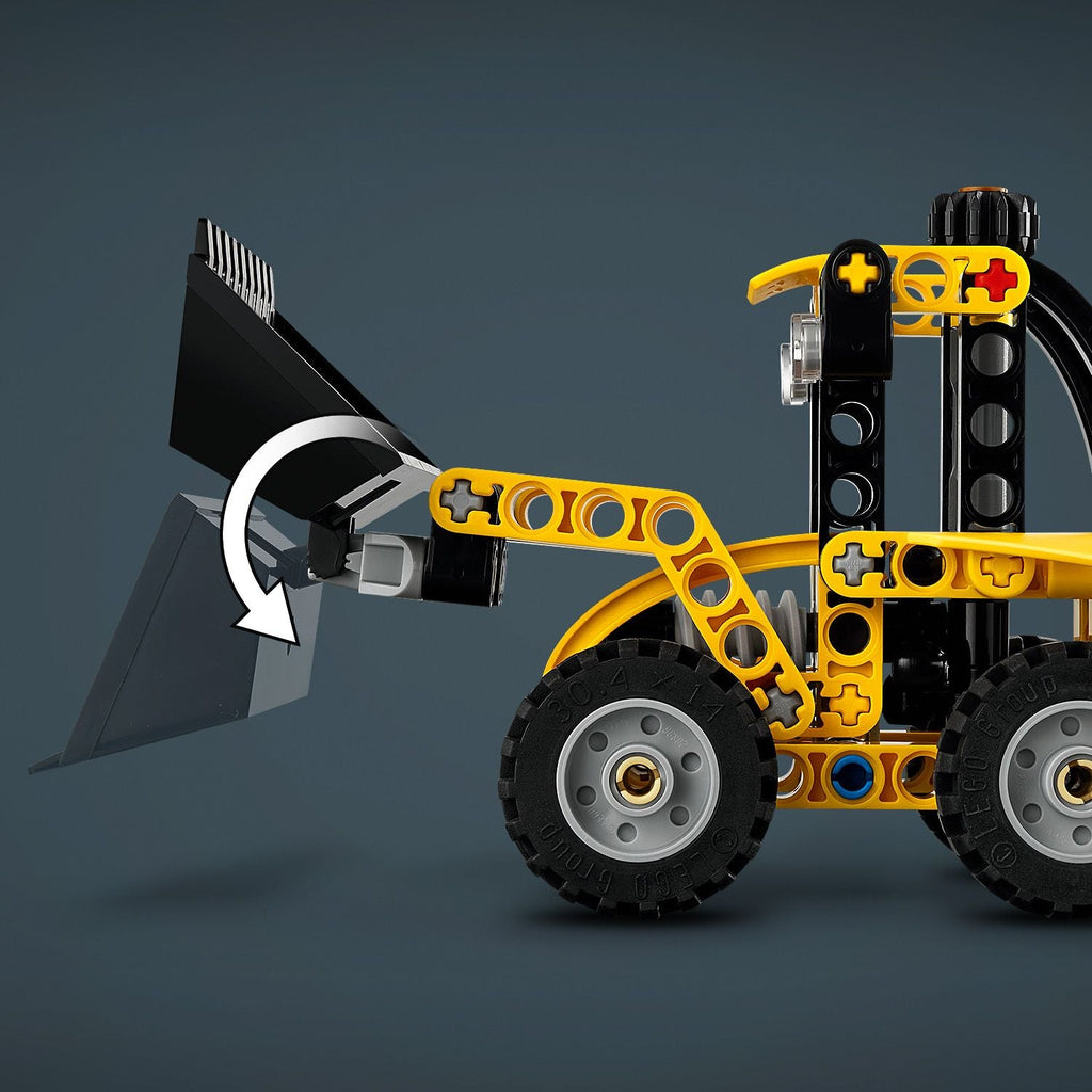 Lego Technic 42197 Backhoe Loader Buildable Playset for Ages 7 and Up