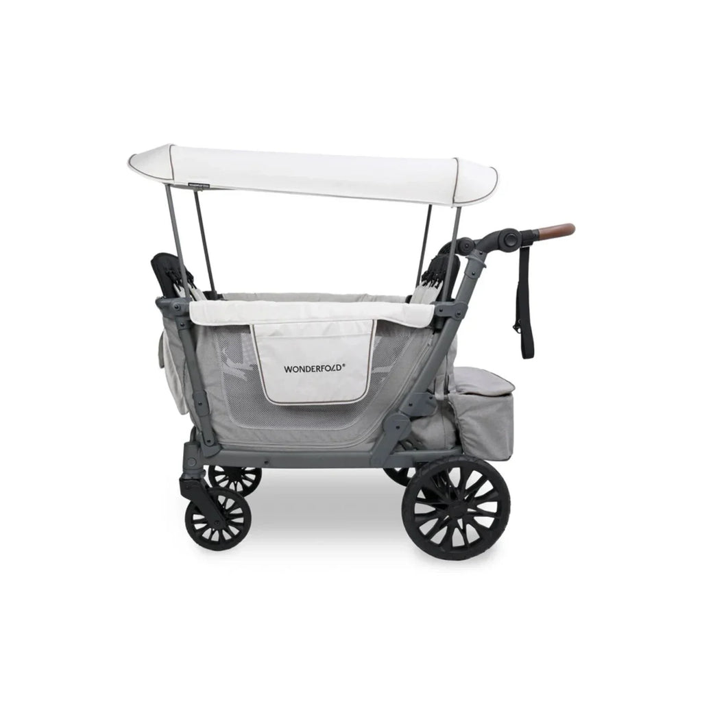 Wonderfold L4 Quad Stroller Wagon - Grey
