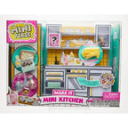MGA's Miniverse Make It Mini Kitchen - DIY Kitchen Playset with UV Light, Mystery Recipe, Resin Play, and Exclusive Mini Oven Mitts - Not Edible - Requires Batteries - Suitable for Kids Ages 8+