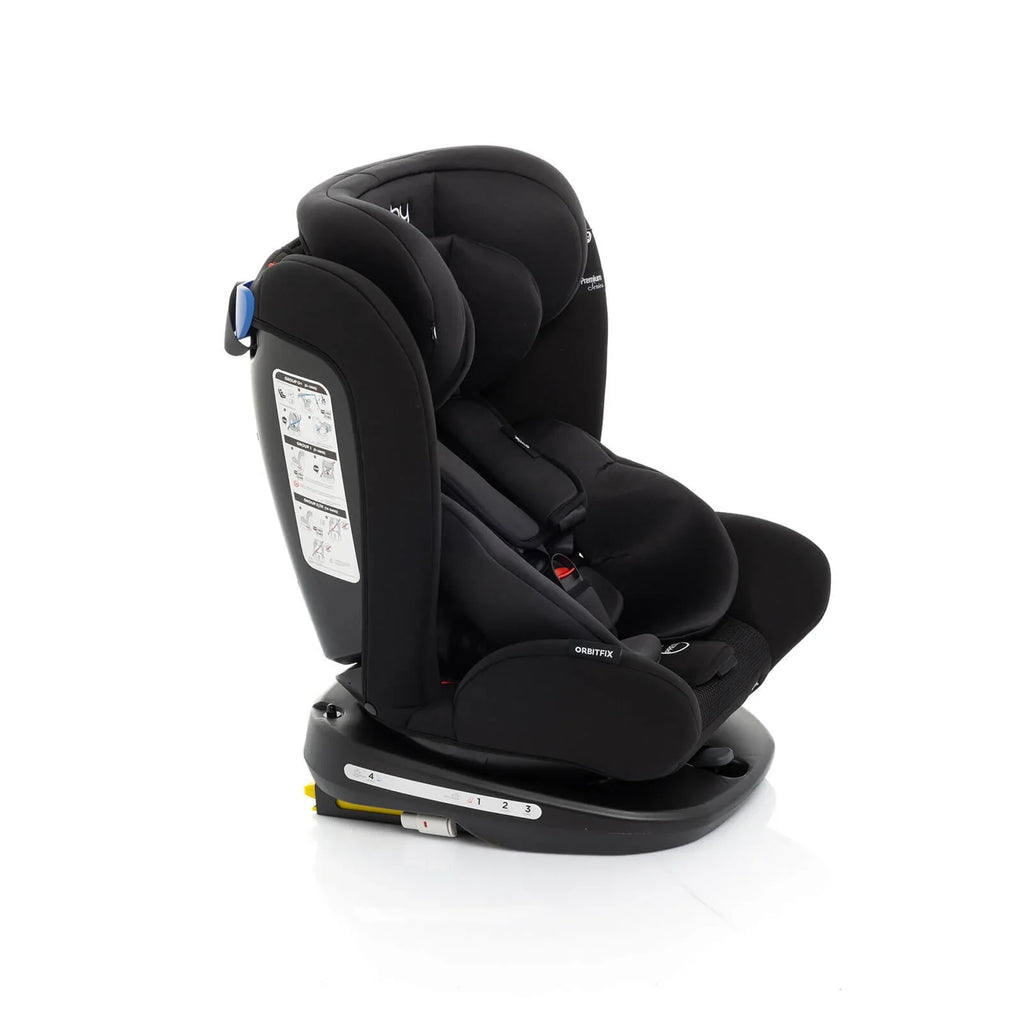 baby plus Orbitfix Group 0+/1/2/3 (Birt to 12 Years) Car Seat - Black