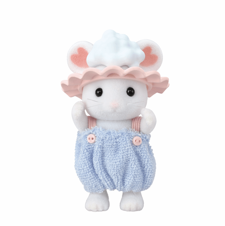 Coffret de jeu Sylvanian Families Bain à bulles Frères et sœurs pour les enfants de 3 ans et plus