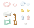 Sylvanian Families Bath Time Bubble Siblings Playset per bambini dai 3 anni in su