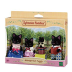 Sylvanian Families - Coffret de jeu Famille Chat de Minuit pour les enfants de 3 ans et plus