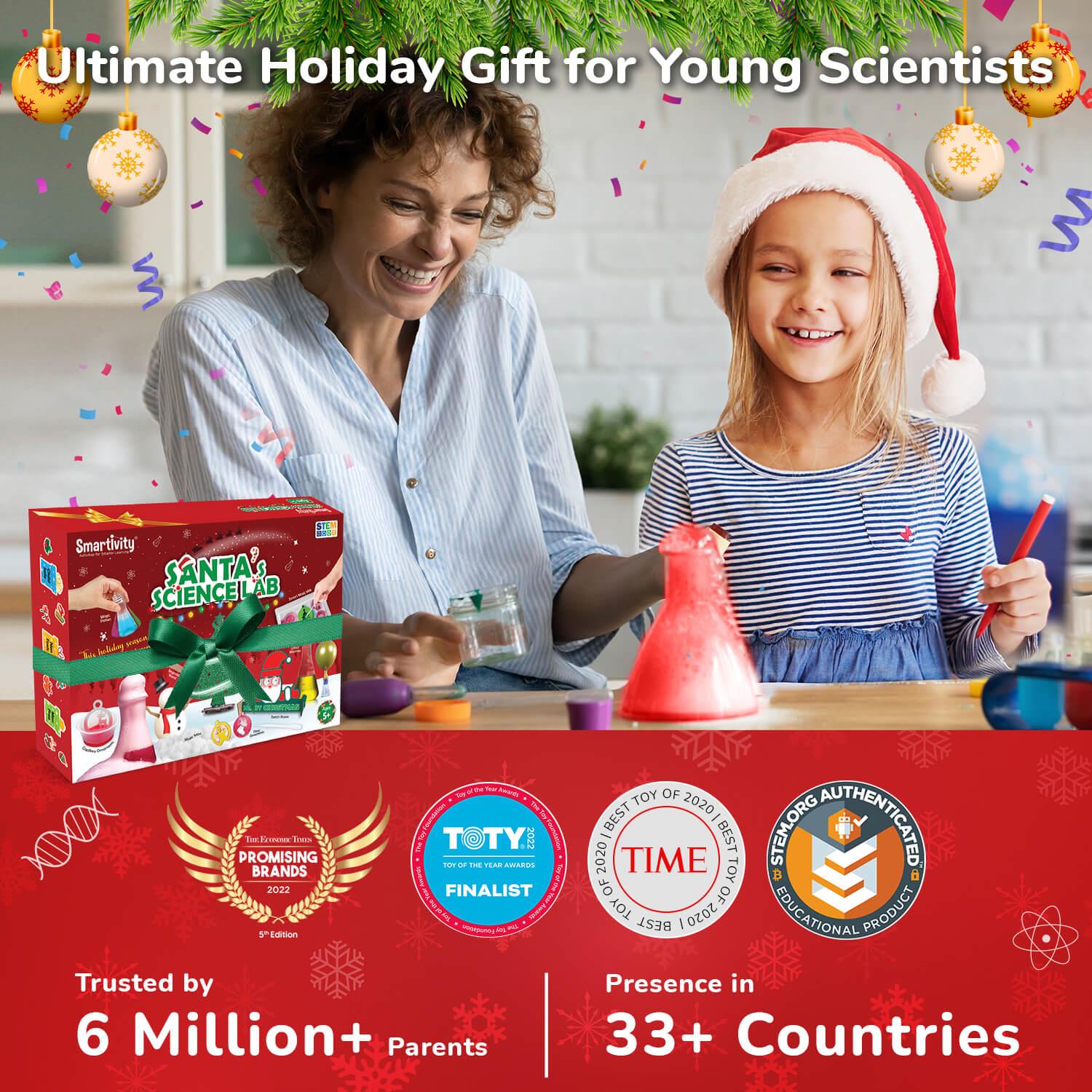 Smartivity Santa’s Science Lab STEM Experiments Kit