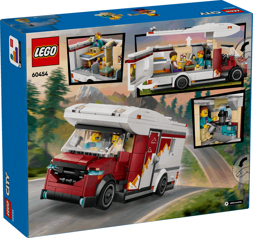 Lego City 60454 Holiday Adventure Camper Van Playset for Ages 6 and Up