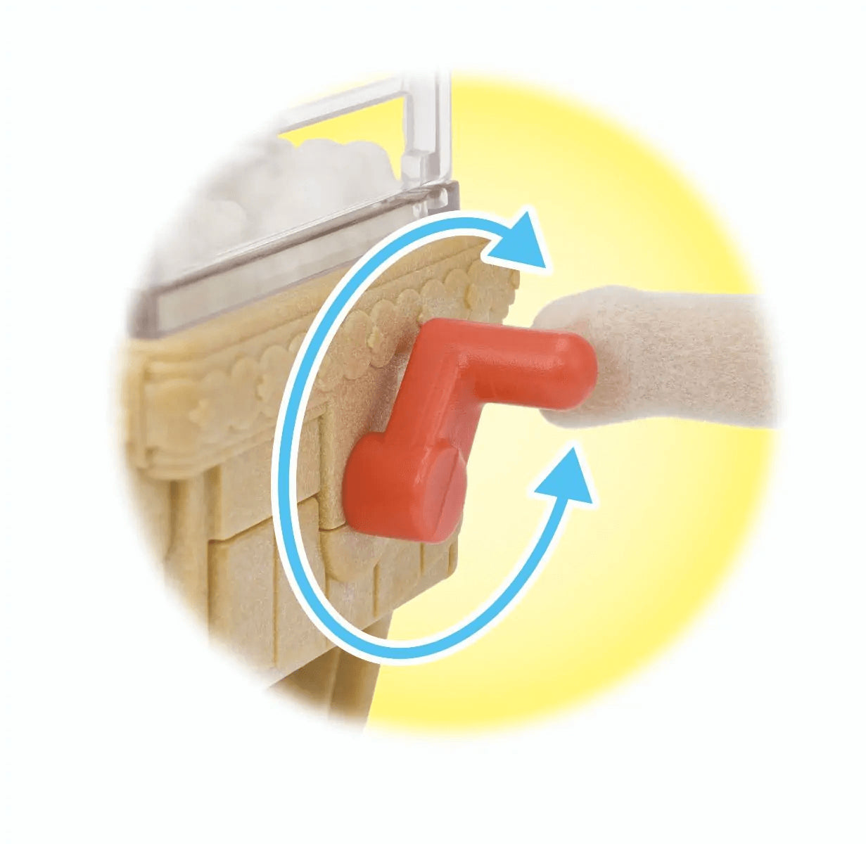 Sylvanian Families - Set da gioco con triciclo per la consegna dei popcorn per bambini dai 3 anni in su