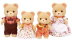 Coffret de jeu Famille Ours Sylvanian Families pour les enfants de 3 ans et plus