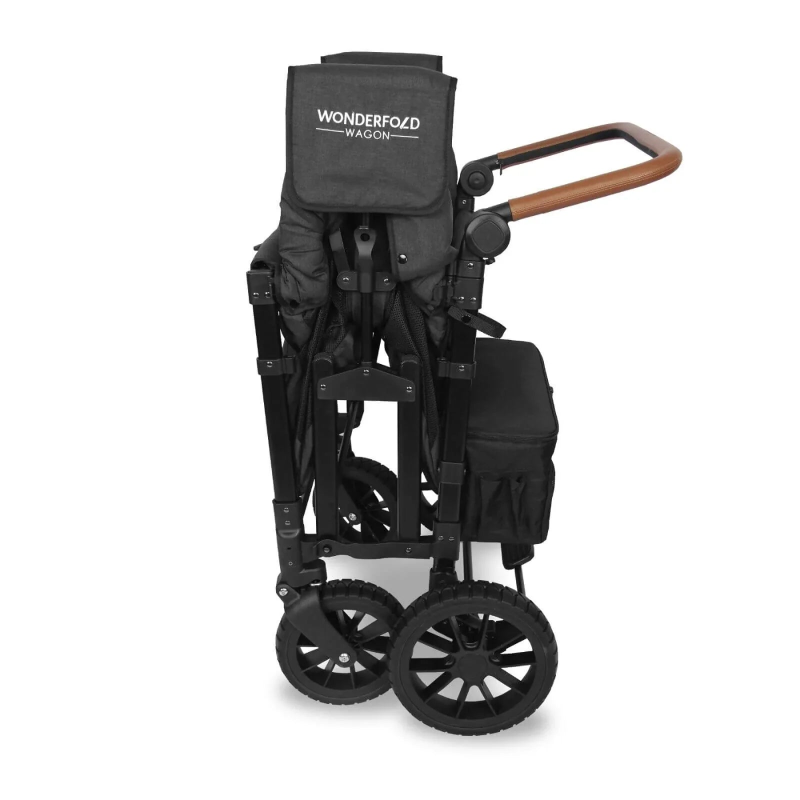 W4 Luxe Quad Stroller Wagon - Volcanic Black