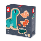 Janod 4 Progressive Puzzles Dino