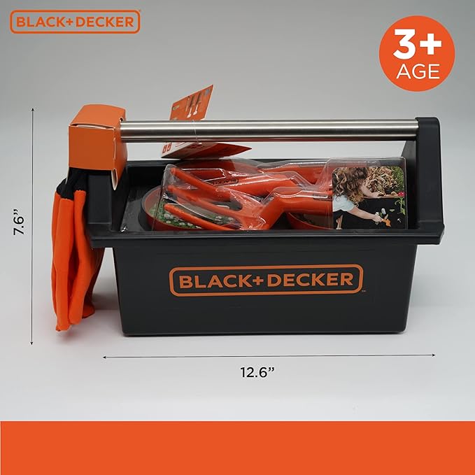 Black and Decker 8 Piece Garden Toolset | SGH013-BD