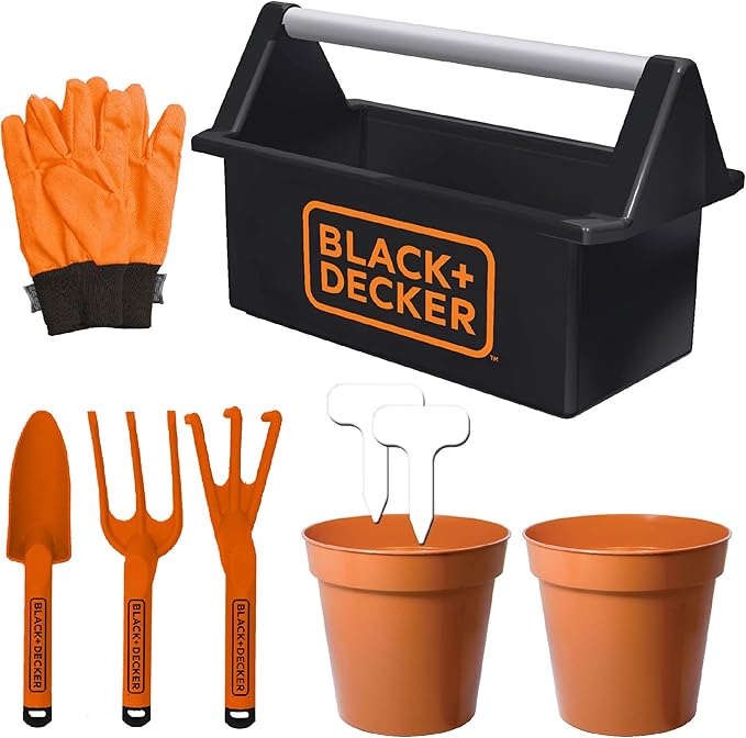 Black and Decker 8 Piece Garden Toolset | SGH013-BD